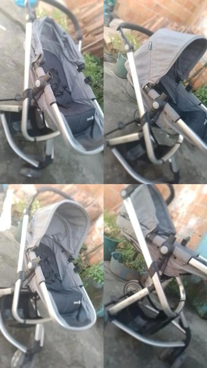 Carinho de bebê novinho 