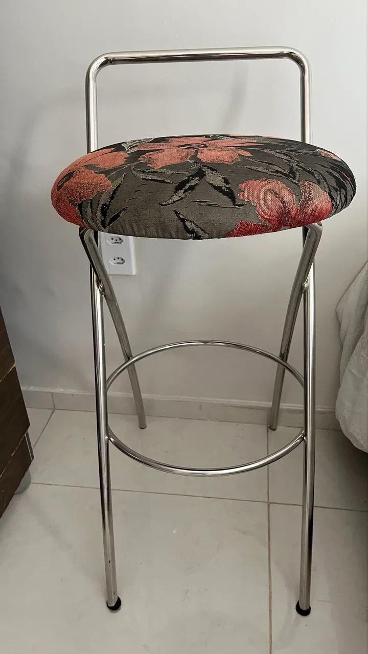 Cadeira de Bancada Inox