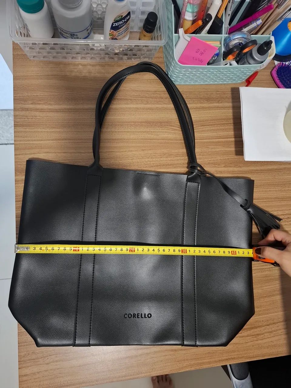 Bolsa couro sintético corello - Foto 4
