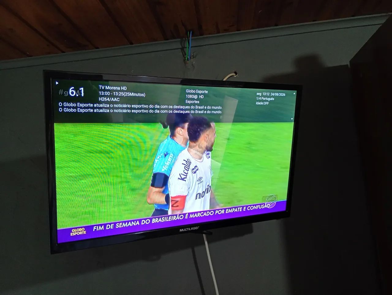 Vende-se um monitor tv,de 24 polegadas Multilaser  - Foto 3