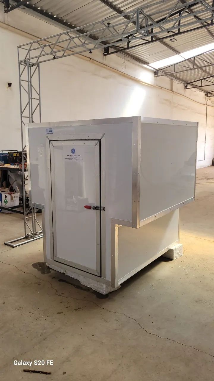Baú refrigerado com equipamento 100% elétrico para fiat strada e saveiro.  - Foto 5