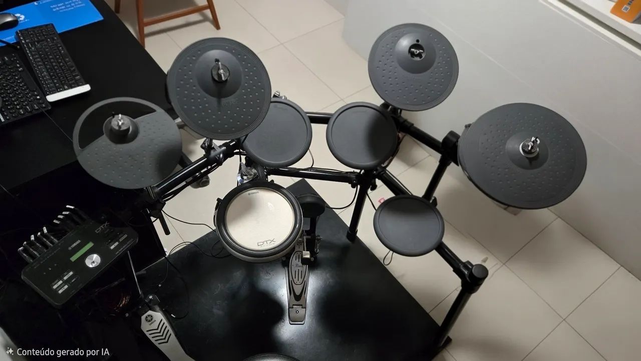 BATERIA ELETRONICA YAMAHA DTX 502