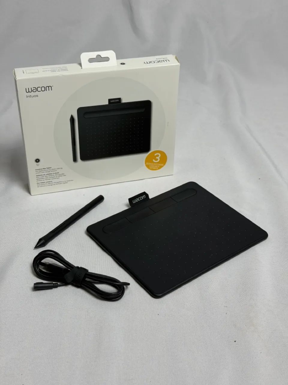 mesa digitalizadora wacom intuos preta