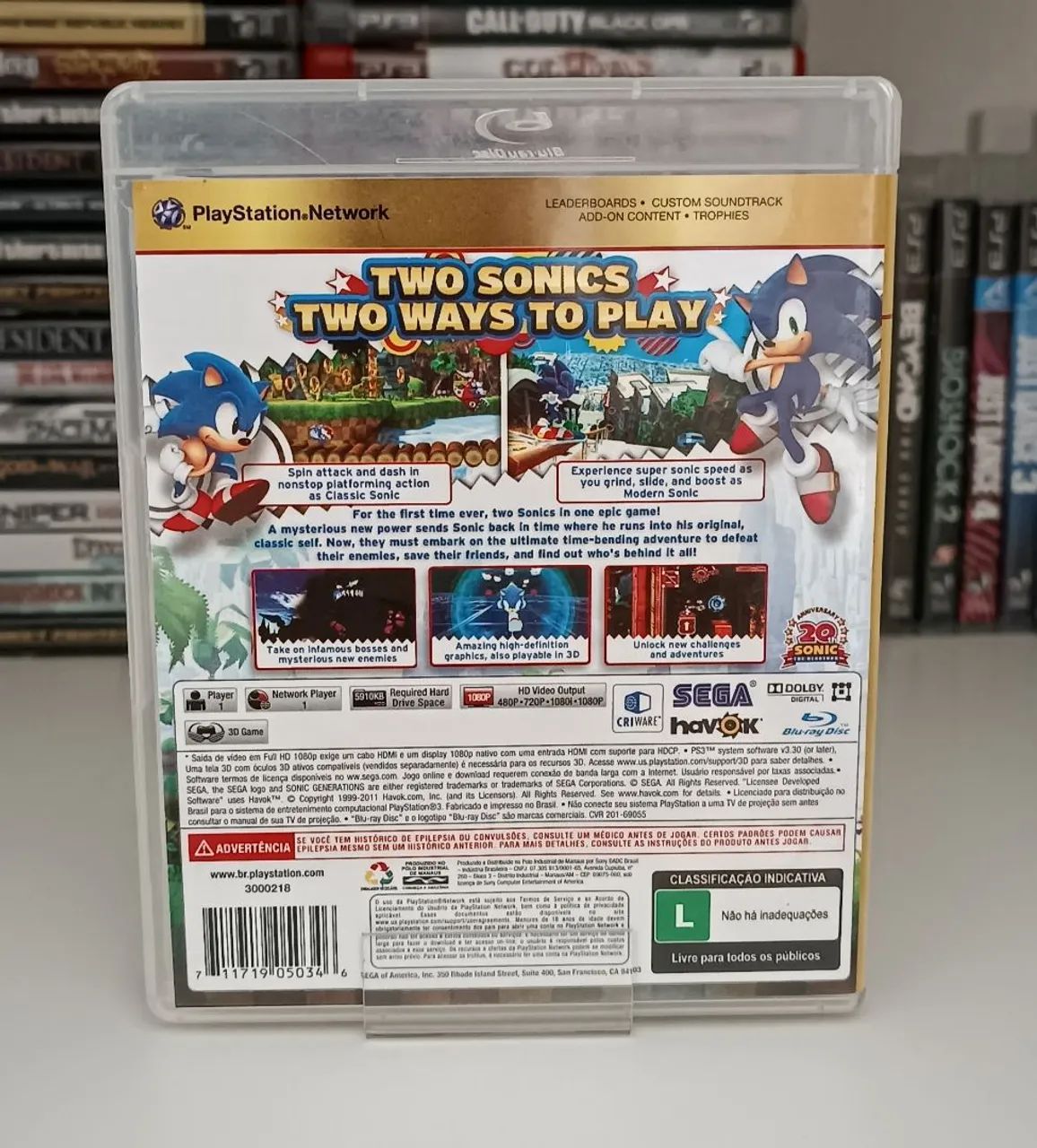 SONIC GENERATIONS PS3  - Foto 2