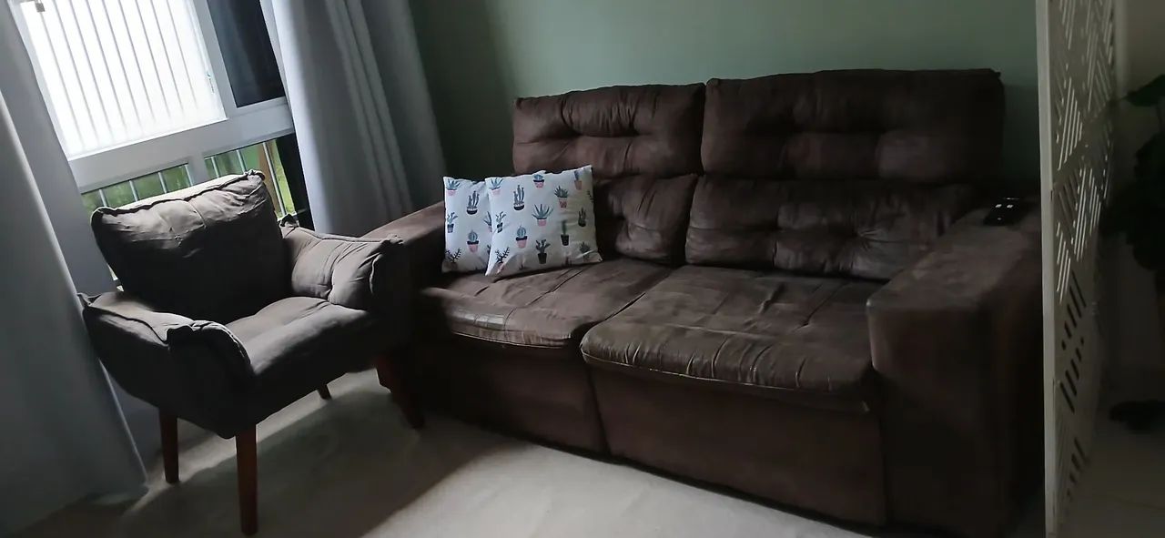 Sofa e poltrona 