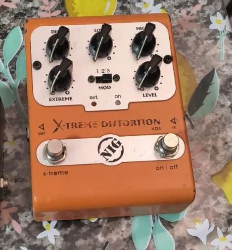 Pedal Nig X-Treme Distortion - Instrumentos musicais - Lagoa Nova