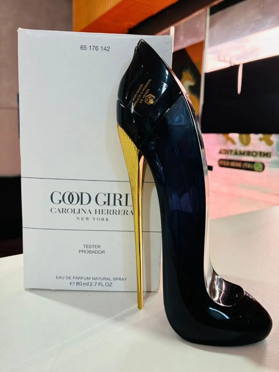 Perfume importado feminino Good Girl 80ml original na caixa tester