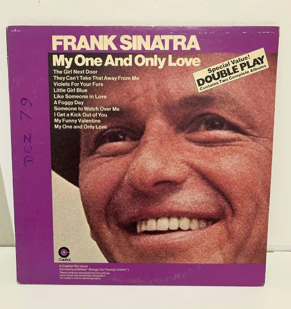 Lp vinil frank sinatra My One and Only Love / Sentimental Journey   - Foto 3