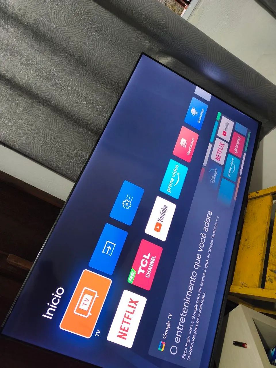 Tv Smart tcl Android 50 polegadas 