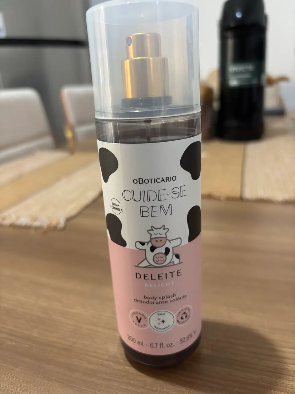 Body Splash De Leite Boticário 