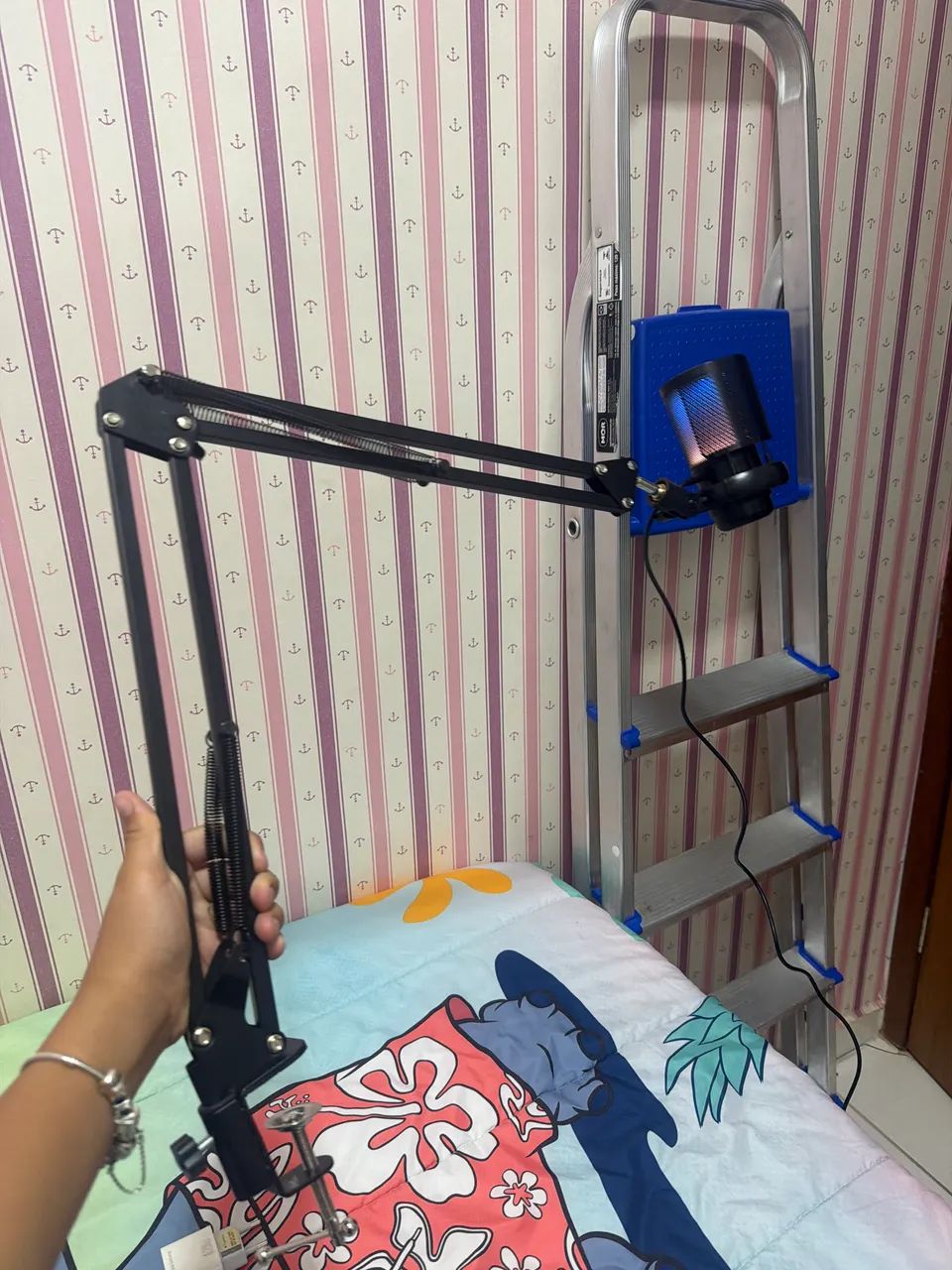 Vendo microfone gamer - Foto 2