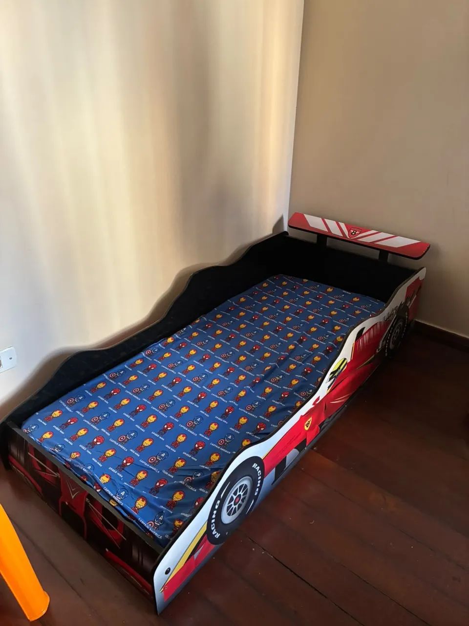 CAMA COMPLETA INFANTIL HOTWEELS  - Foto 3