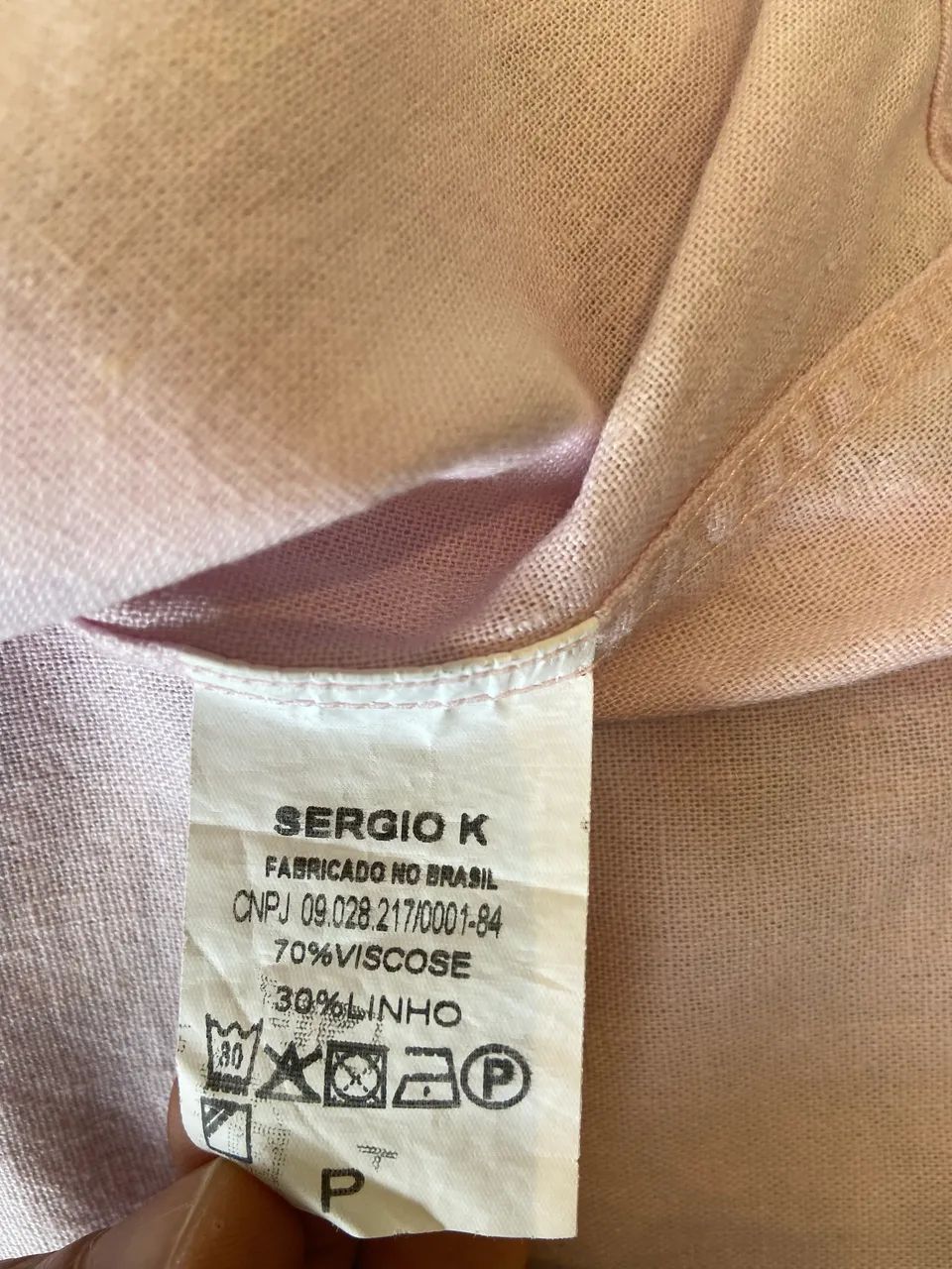 Camisa social Sérgio k (usada apenas uma única vez)  - Foto 5