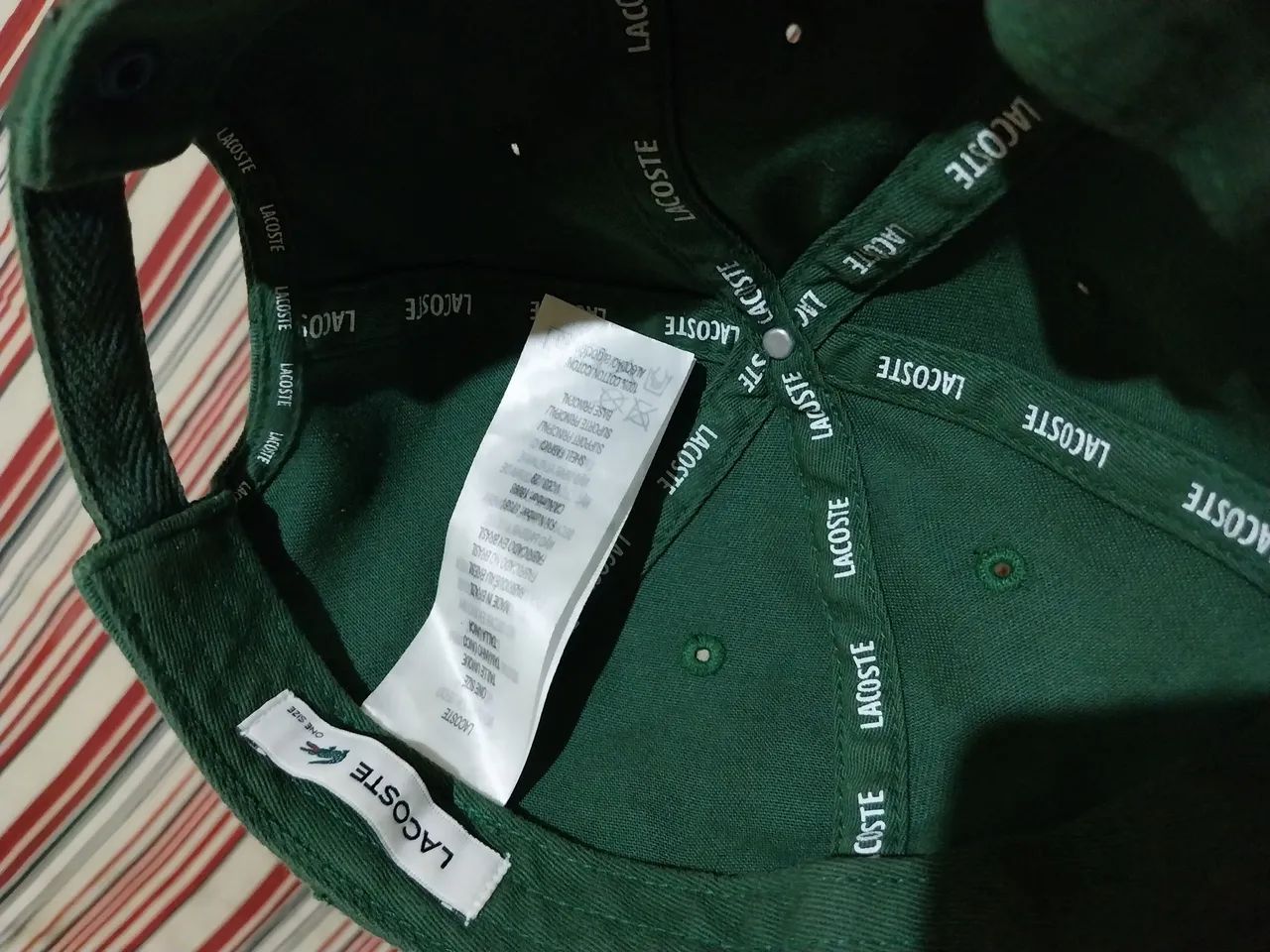 Boné lacoste original 100 - Foto 2