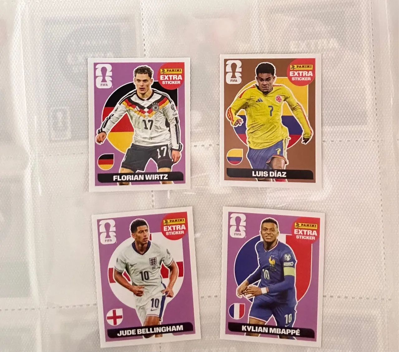 Figurinhas legends copa 2026
