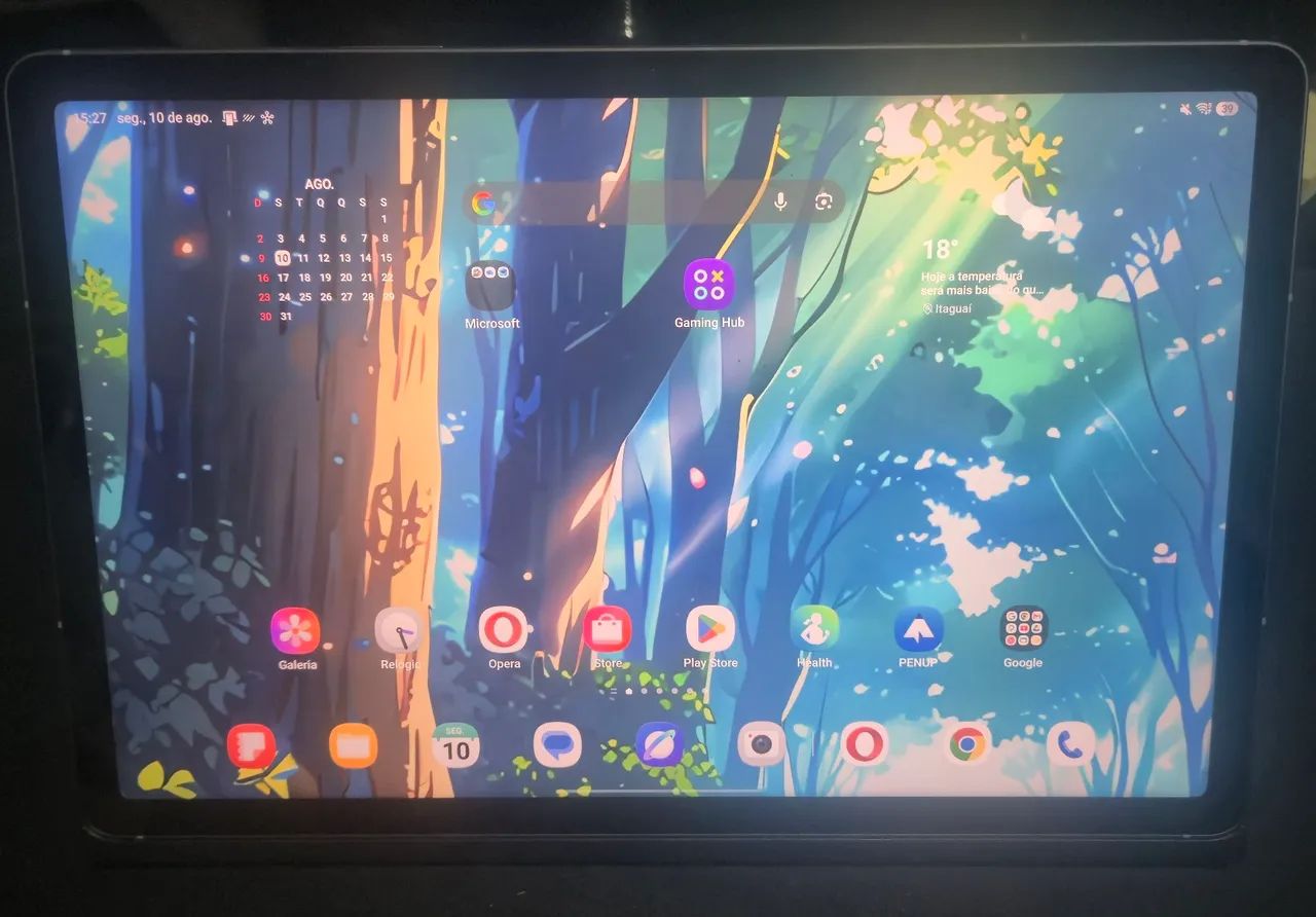 Tablet Samsung S10 FE + Teclado sem fio + Caixa e todos os acessórios  - Foto 3