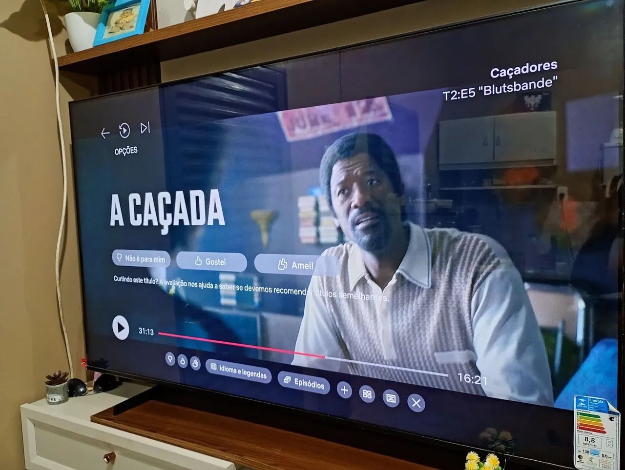 Vendo TV Samsung smart 55"polegadas Nova 