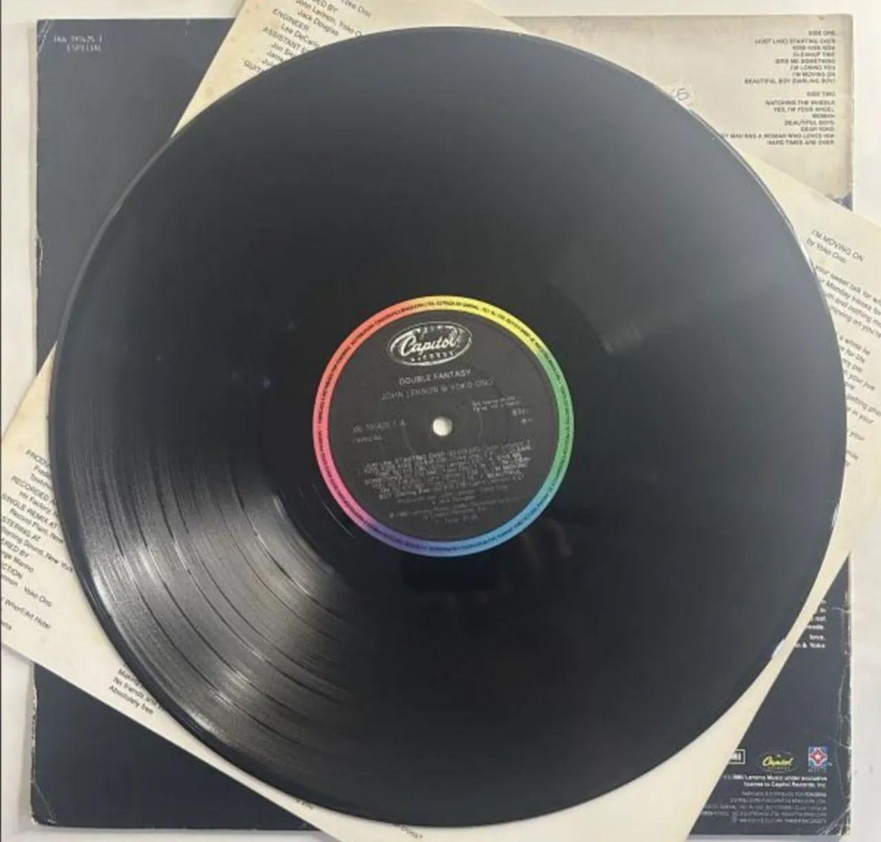 John Lennon Yoko Ono - Double Fantasy LP vinil - Foto 3