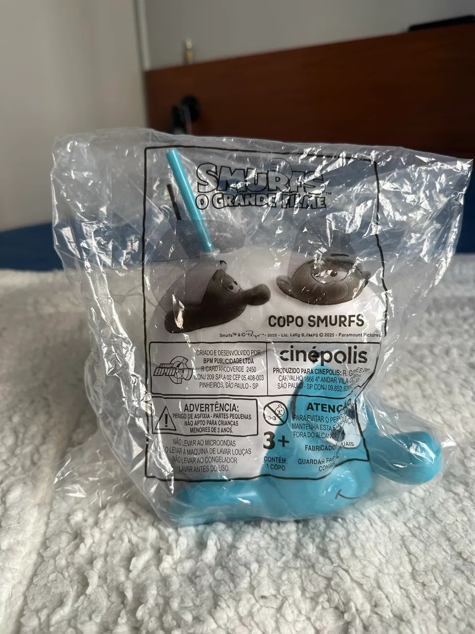 Copo Smurfs o grande filme Cinépolis - Foto 5