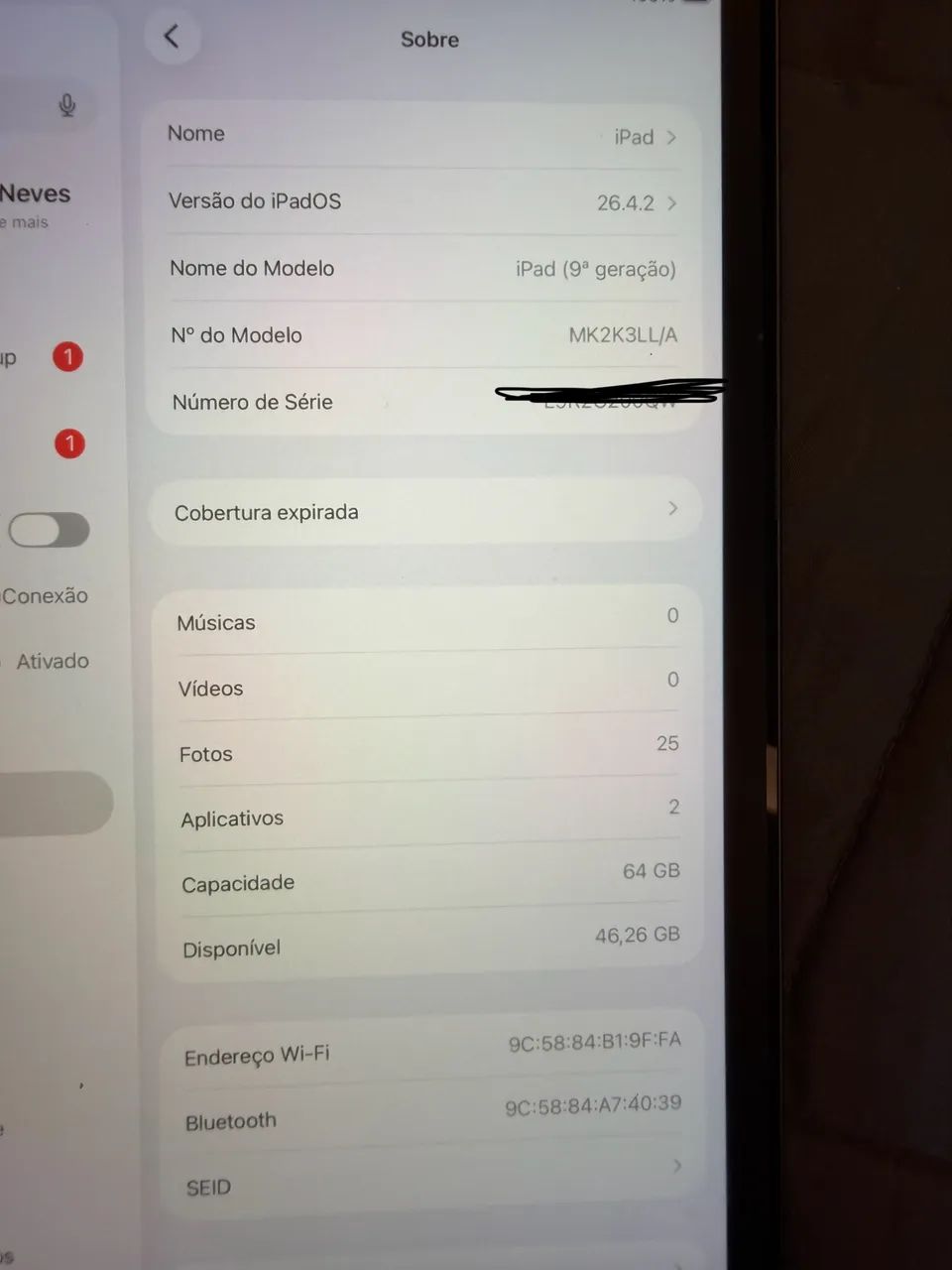 iPad 9ª geração 64gb em PERFEITO ESTADO - Foto 4