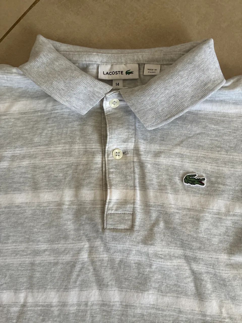 Camisa Lacoste infantil  - Foto 2