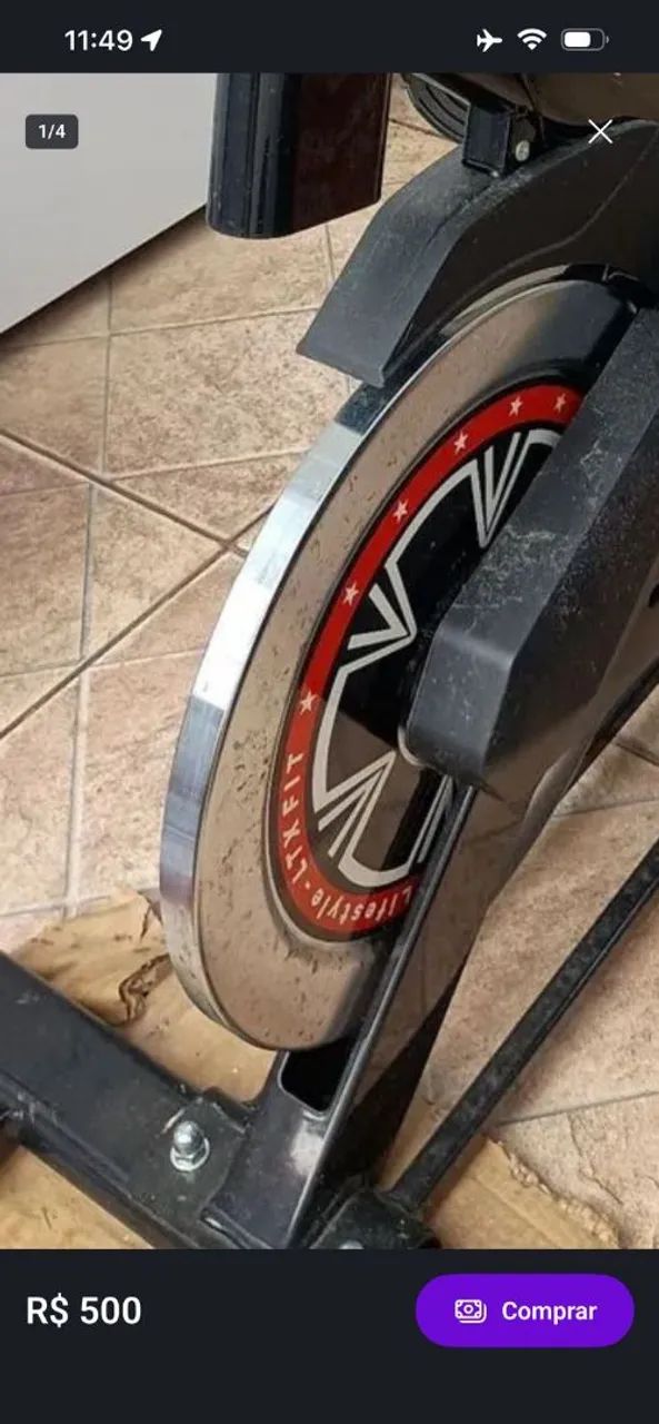 Bicicleta ergométrica 