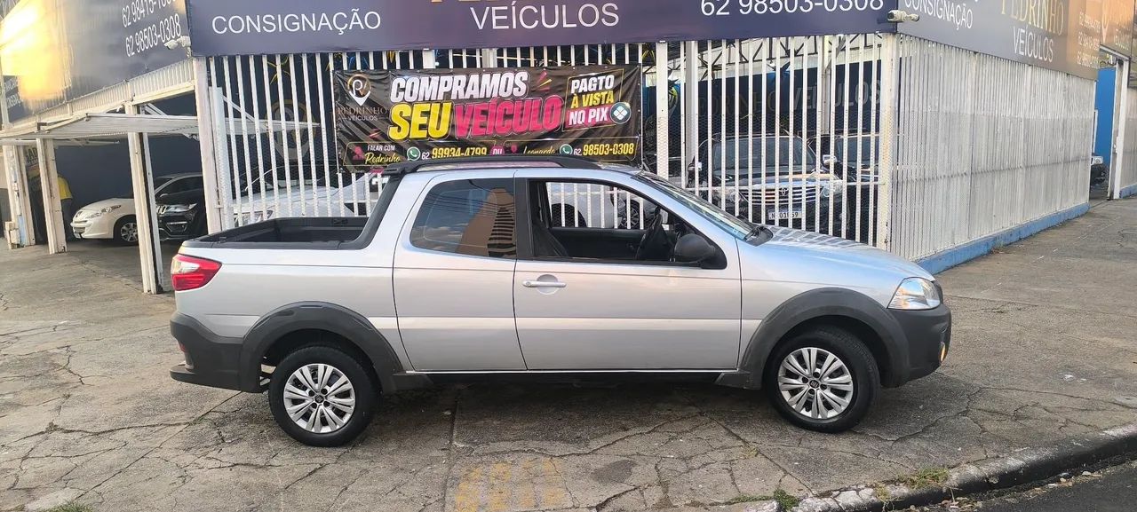 Fiat Strada Working Hard 1.4 Fire Flex 8V CD 2017 - Foto 5