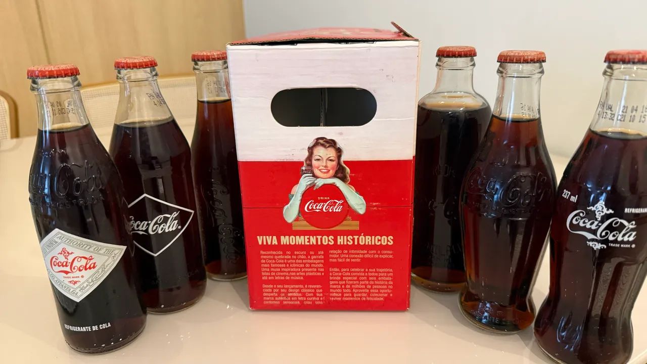 Kit comemorativo Coca-Cola - para colecionadores - Foto 3