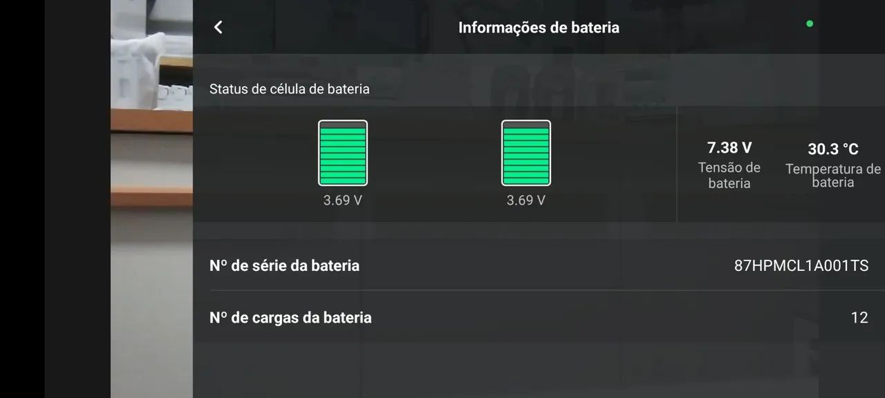 Bateria Seminova Dji NEO 1 poucos ciclos - Foto 3