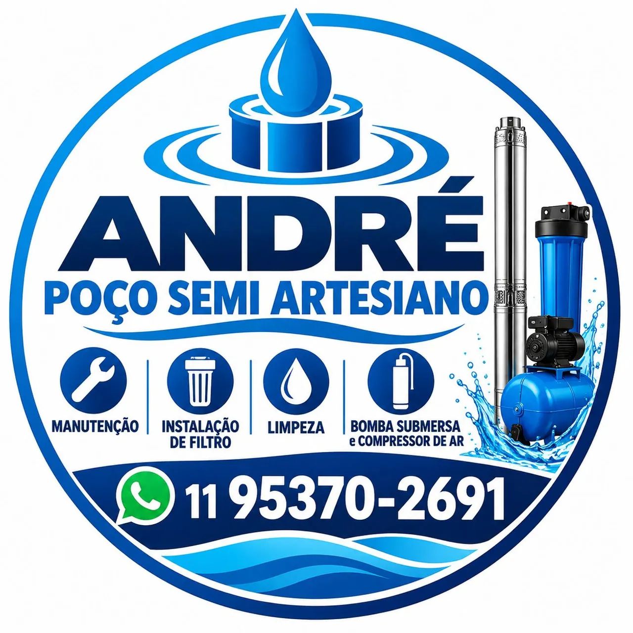 Poço semi artesiano 