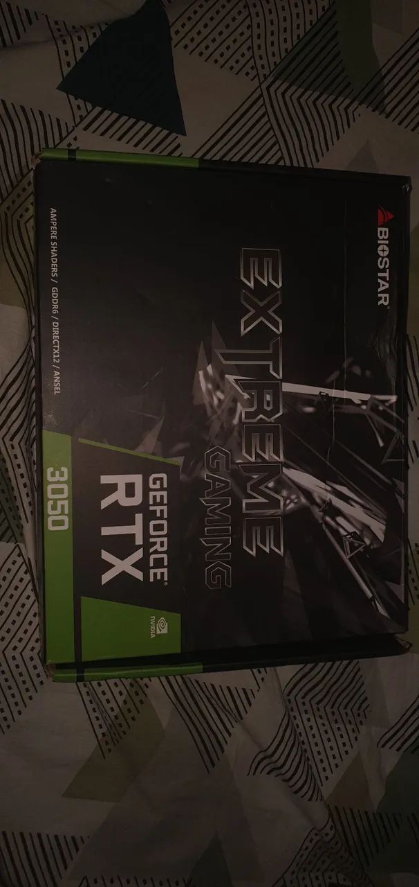 Placa de vídeo RTX 3050 NVIDIA 