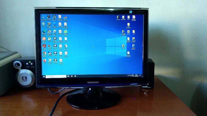 Monitor Samsung SyncMaster T190 LCD widescreen 19 polegadas,Vga Dvi,Exelente Impecável - Foto 5