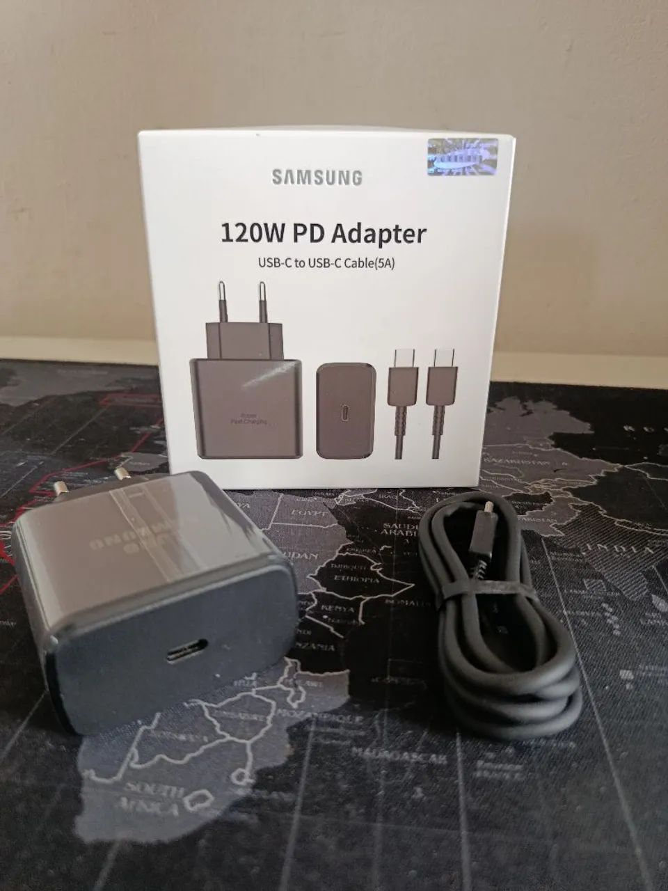 Carregador Samsung 120W com fonte e cabo USB-C / DESCONTO ESPECIAL  - Foto 2