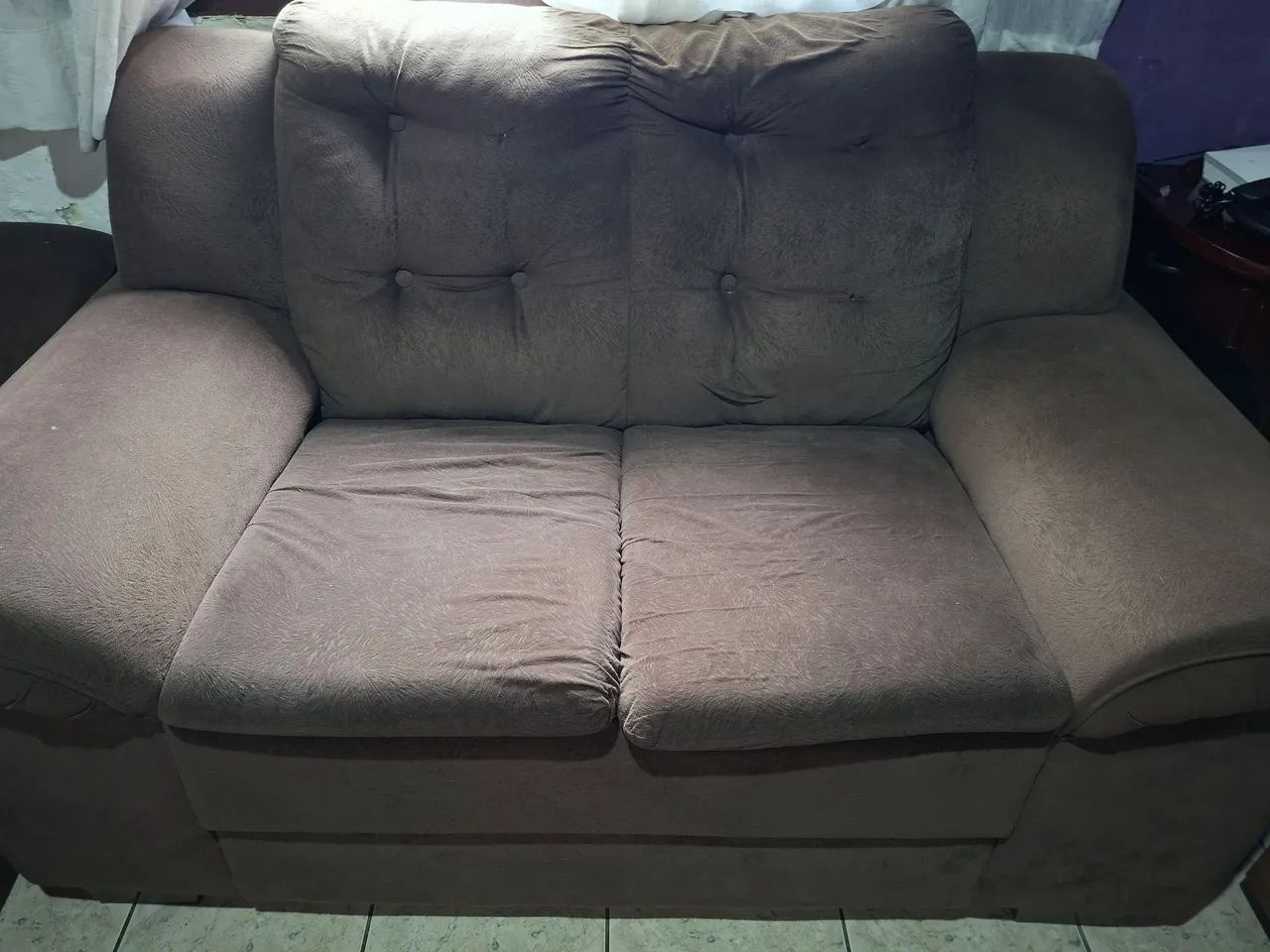 Sofá usado 2 e 3 lugares - Foto 4