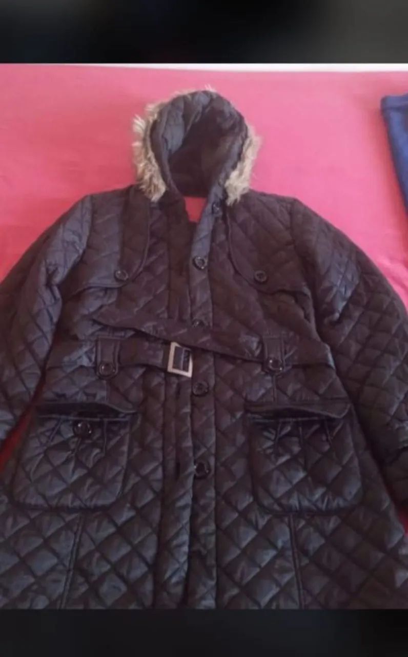 Jaqueta bobojaco com capas felpudo