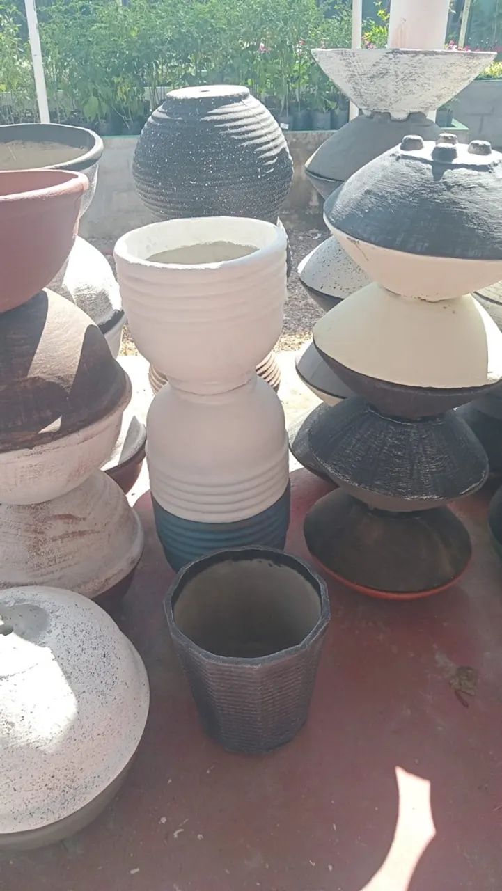 Vasos de cimento 