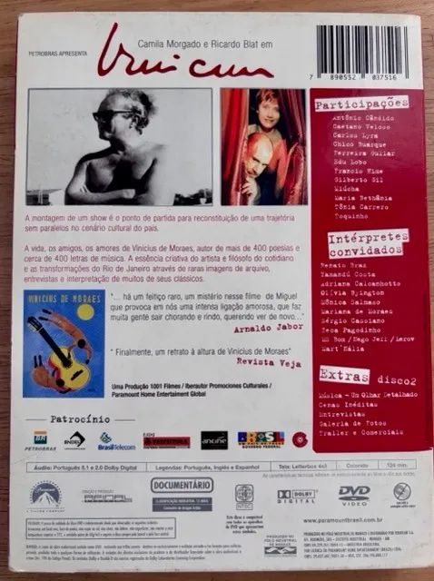 DVD VINICIUS DE MORAES - Foto 2