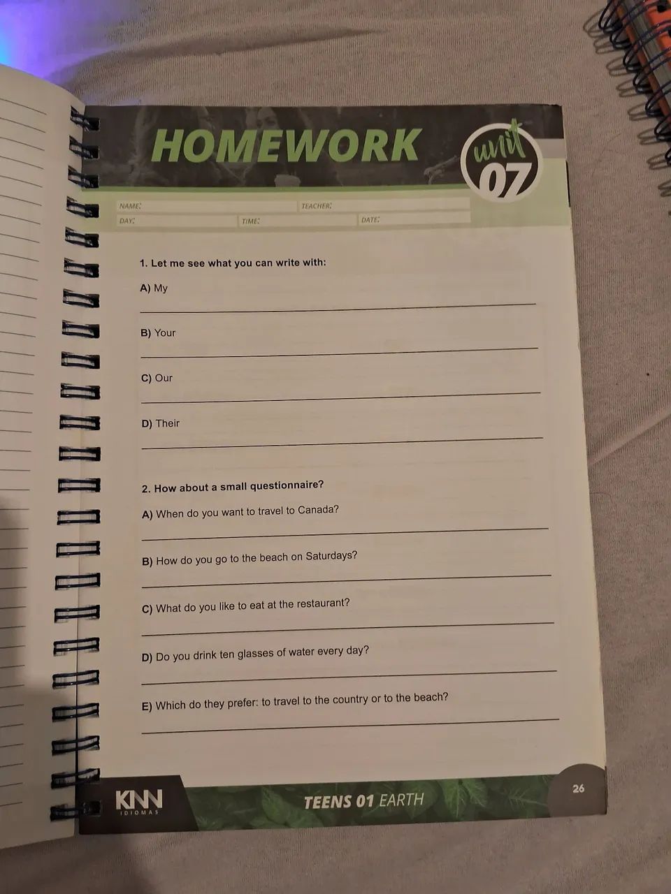 Livro de inglês KNN  - Foto 2