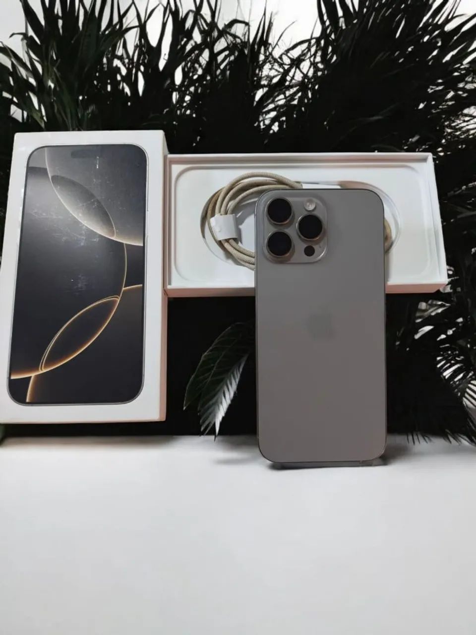 IPHONE 16 PRÓ MAX 5G 256GB - ANATEL/CHIP.<br> - Foto 3