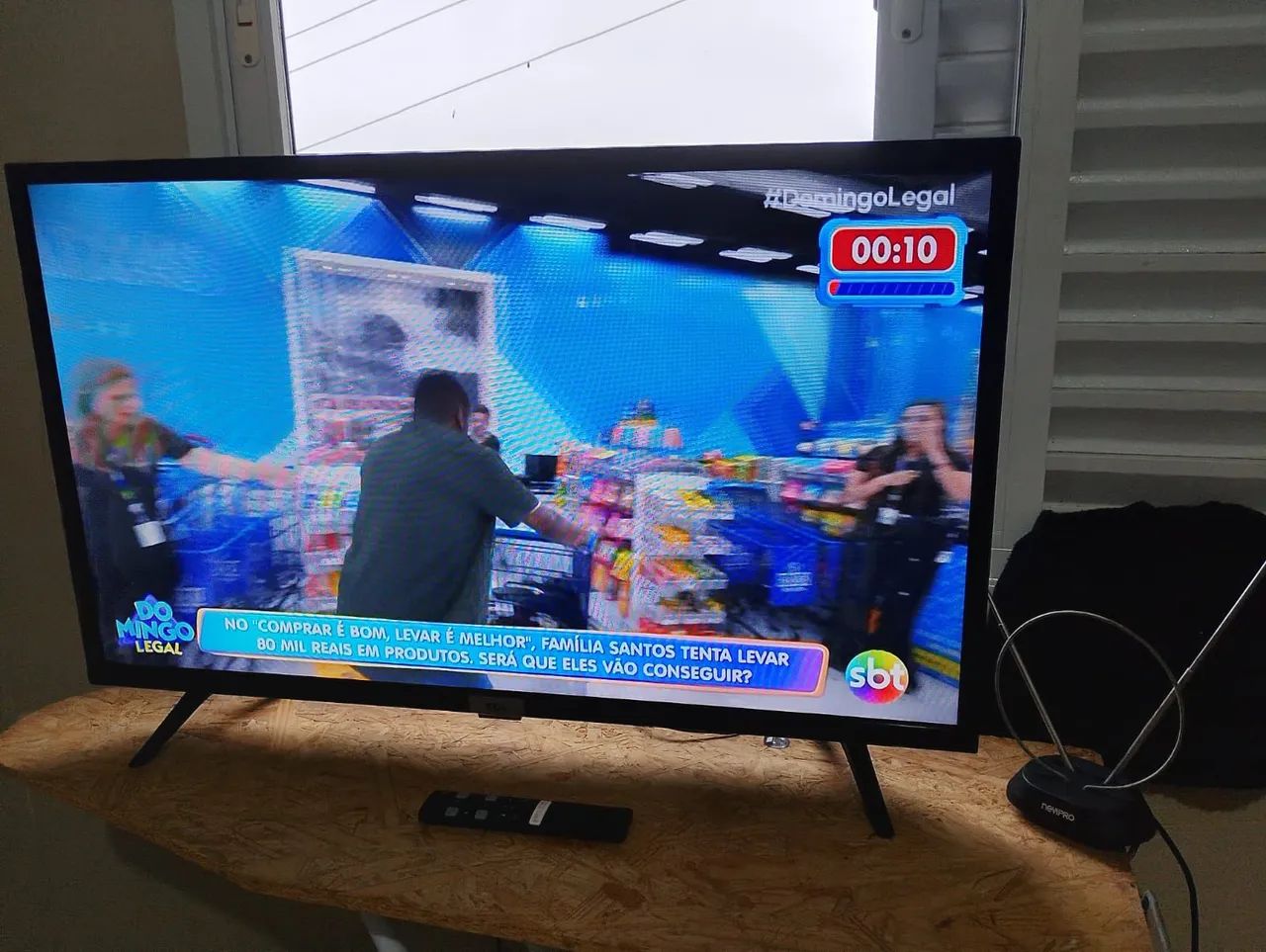 Tv TCL 32 polegadas Smart em perfeito estado , controle remoto funcionando perfeitamen - Foto 2