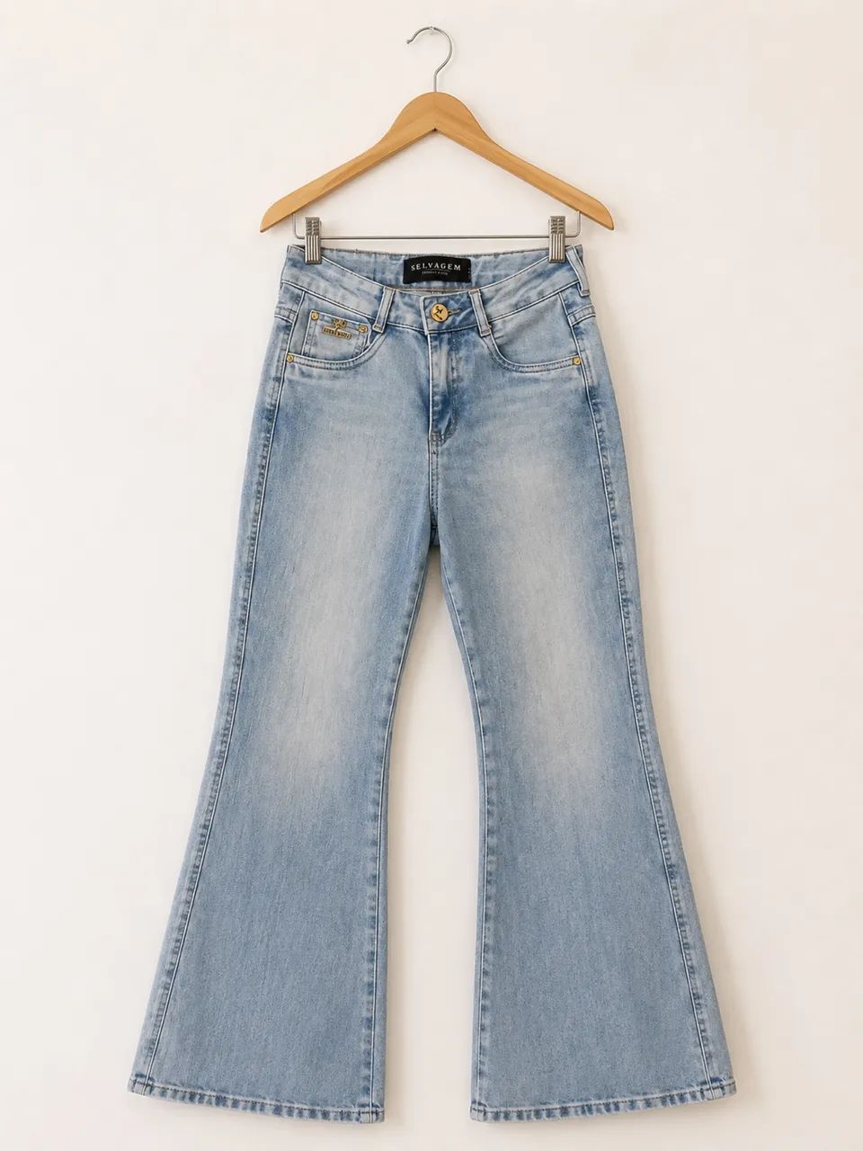 calça flare country selvagem y2k (anos2000) - Foto 2