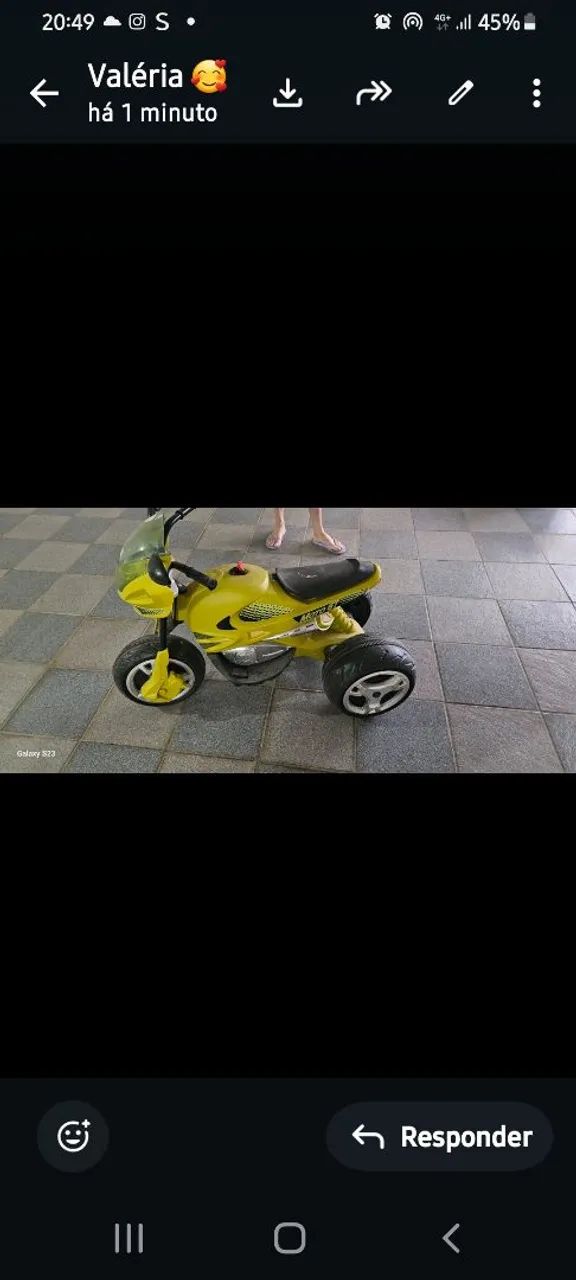 Vendo moto elétrica em bom estado sem bateria e carregador.  - Foto 2