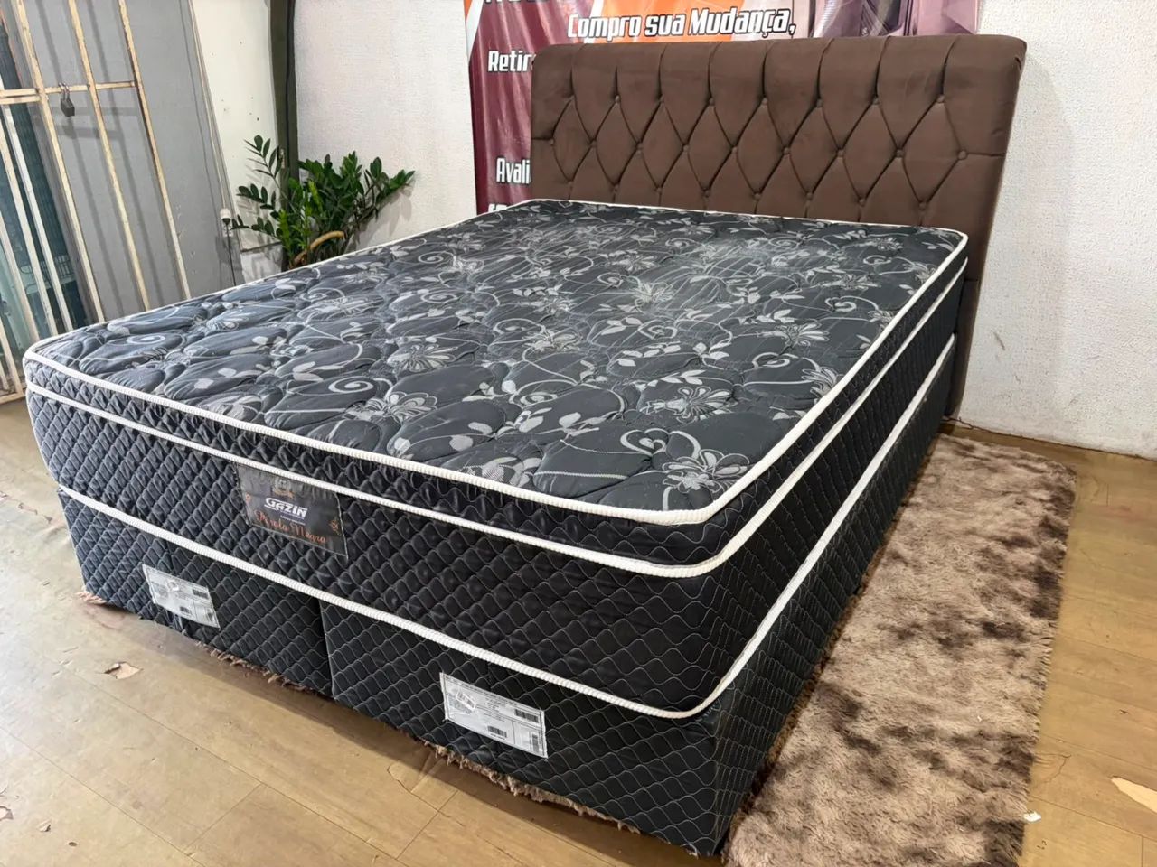 Cama box Queen size completa (entrego) - Foto 4