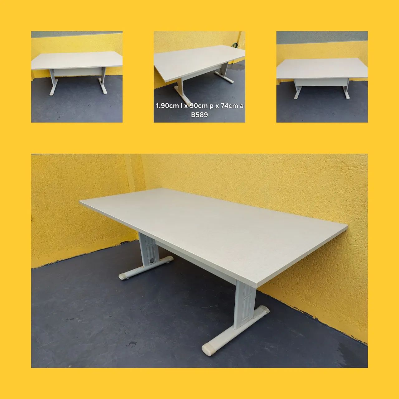 Mesa escritório 1.90x90cm