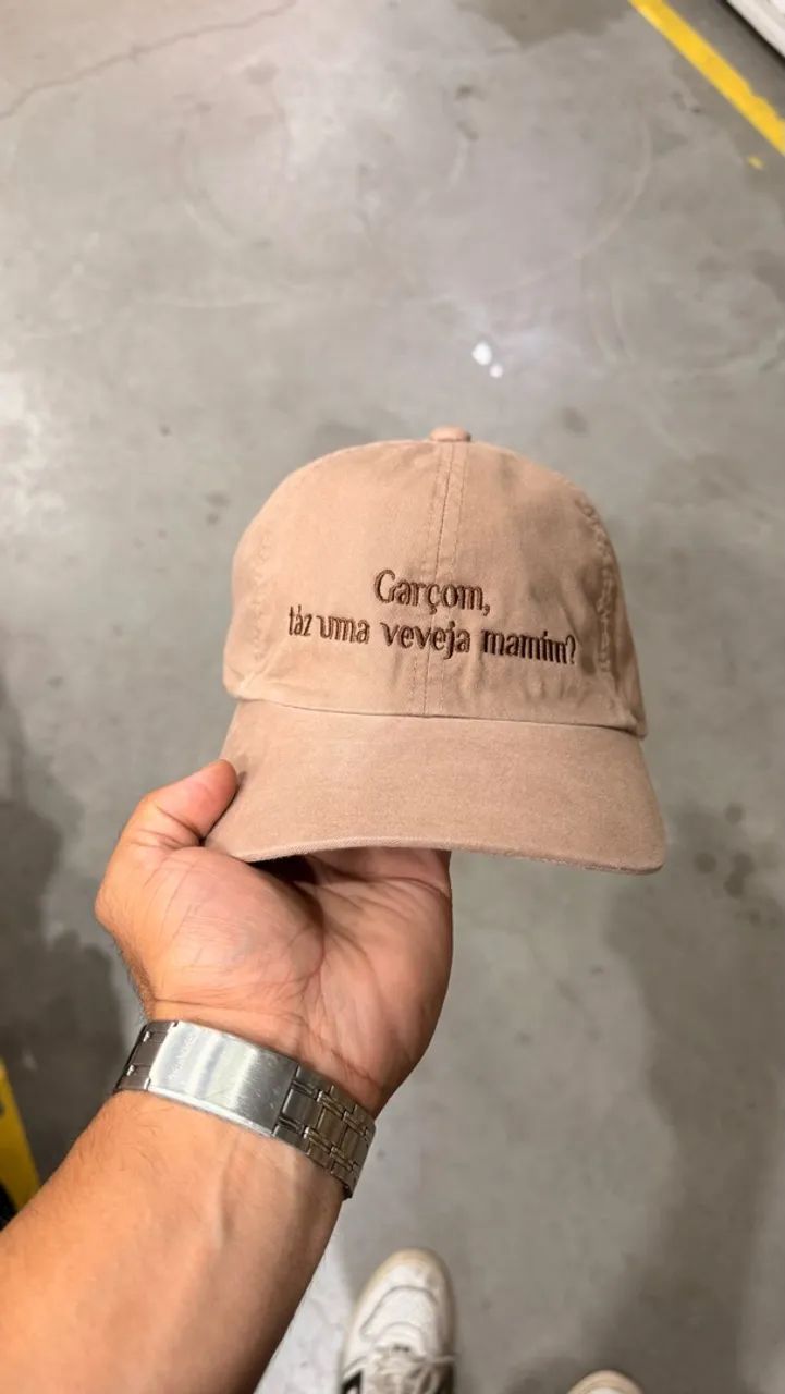 boné personalizado frase praia  - Foto 5