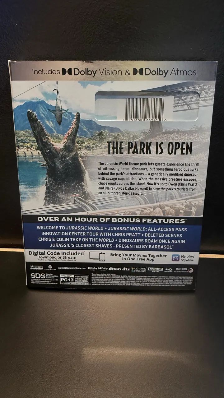 Jurassic World (Bluray sem dublagem e legenda em PT/ - Foto 5