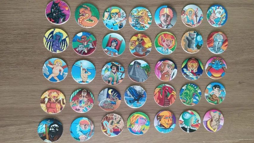Tazo Buzzy Caps Anos 90 - Foto 3