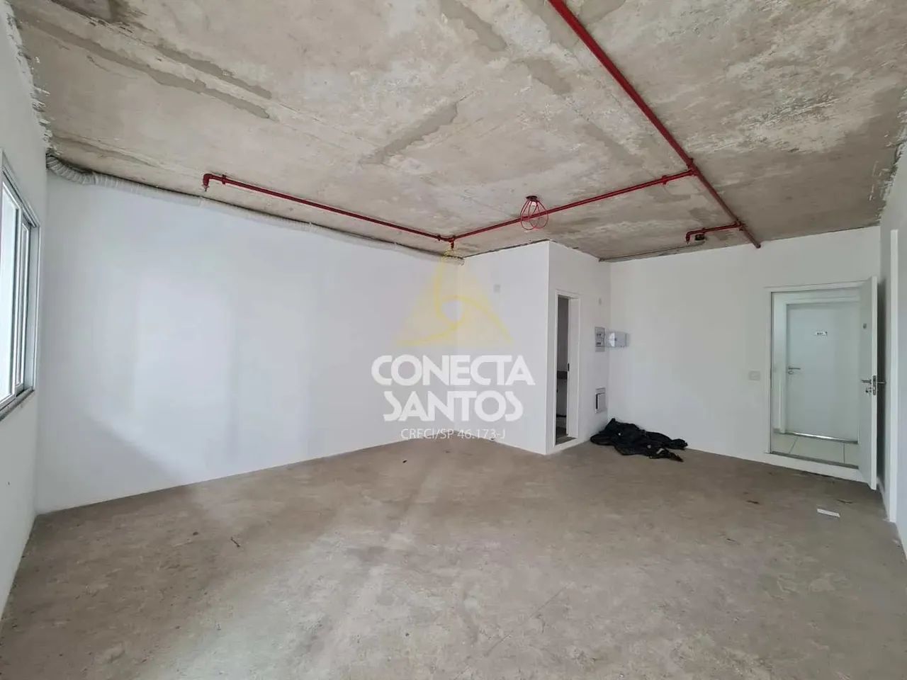Sala com Lavabo e Sacada em Santos, Cod: 917 - Foto 4