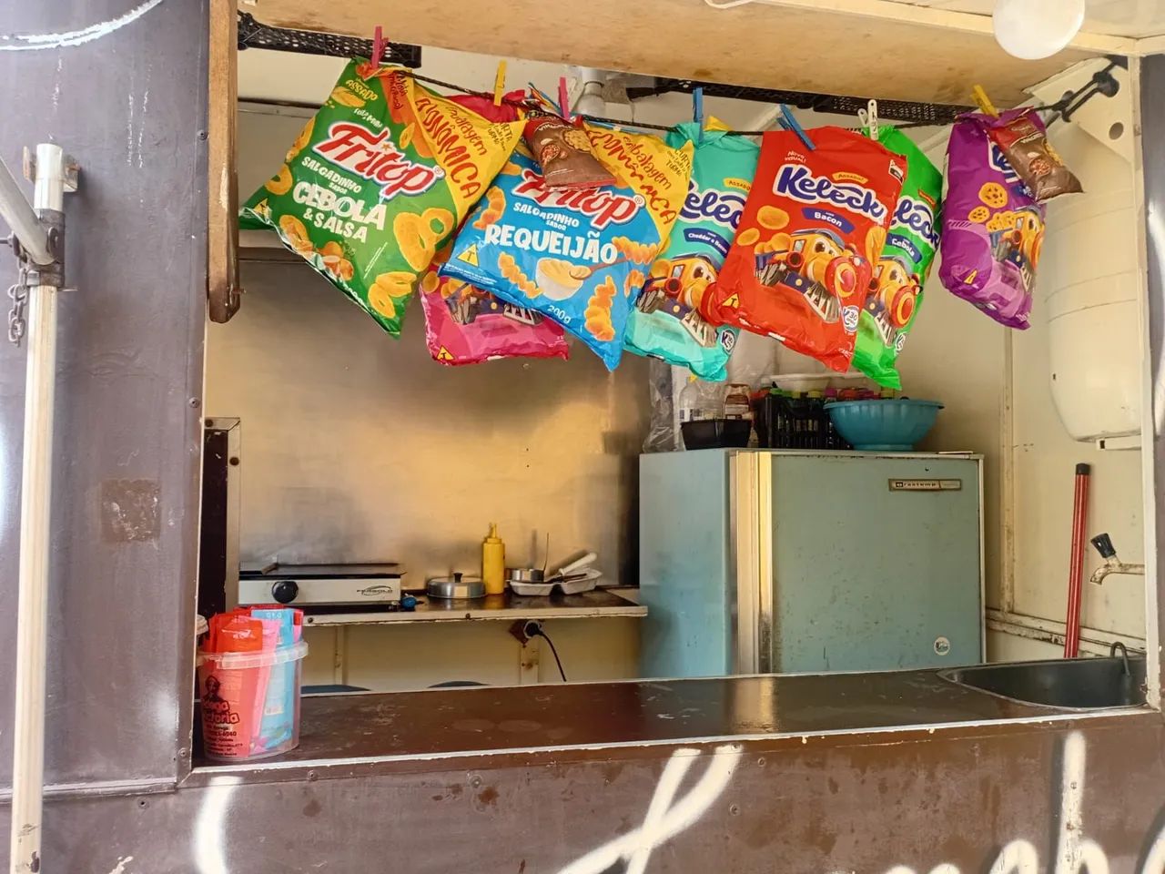 Trailer de lanche pronto trabalhar  - Foto 5