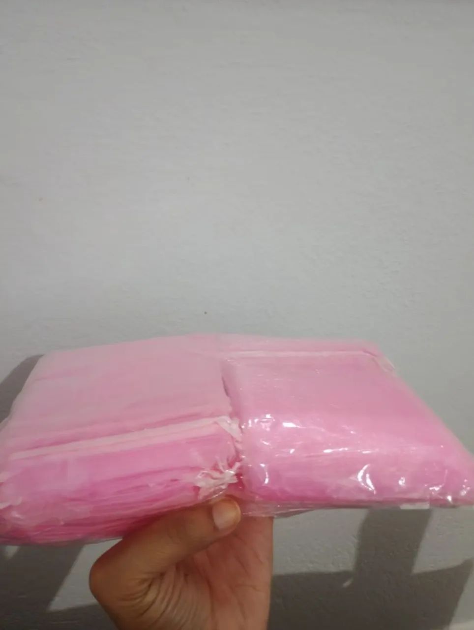 Saquinho de organza rosa - Foto 3